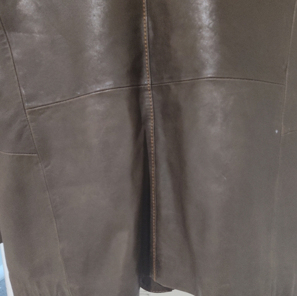 Dkny Luxury Leather Jacket - Picture 4 of 15